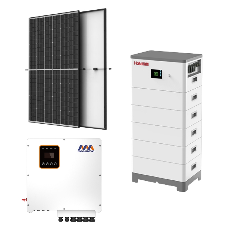 12KW solcellesett med 15KWh lagring